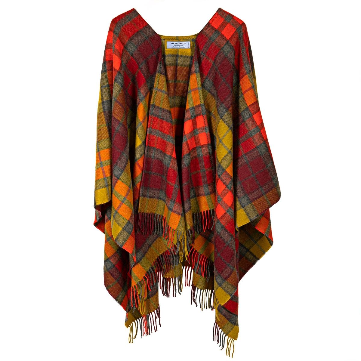 Lambswool Serape Buchanan Berry Tartan